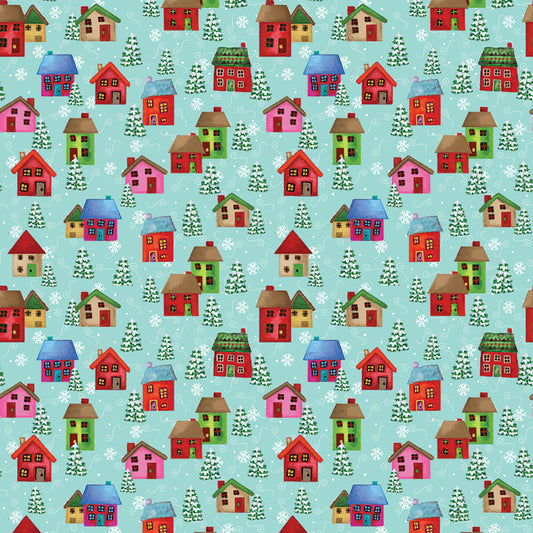 Snow Joy - Light Turquoise 16805-80 - Benartex