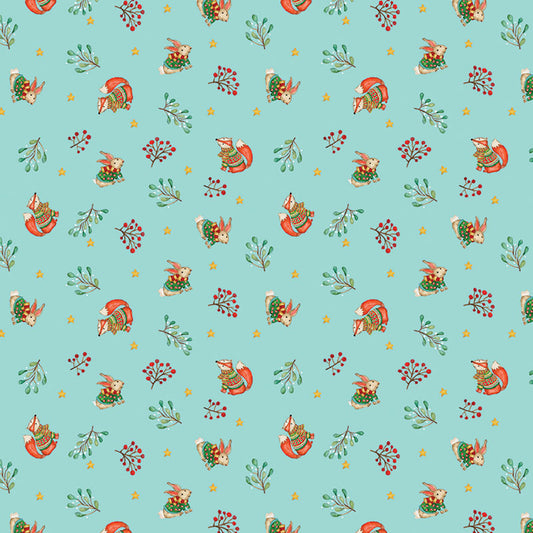 Snow Joy - Light Turquoise 16806-80 - Benartex