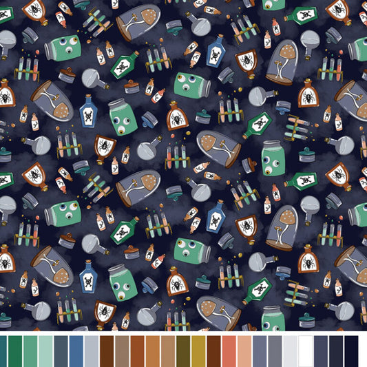 Spellbound - Navy 17130-11 - Benartex