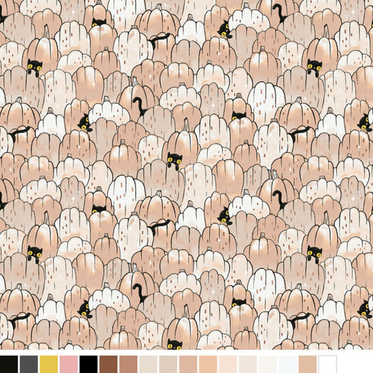 Spellbound - White Pumpkin 17131-02 - Benartex