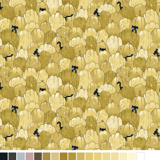 Spellbound - Golden Pumpkin 17131-39 - Benartex