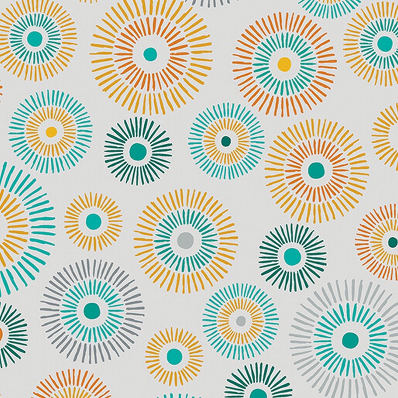 Find Your Way - Cairns in Grey - Benartex