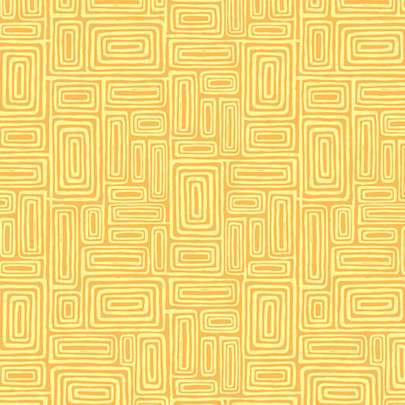 Find Your Way - Wander in Yellow - Benartex