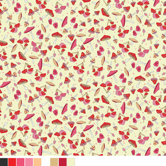 Tiny Secrets - Yellow 17145-30 - Benartex