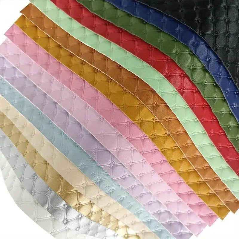 Faux Leather (Embossed) Roll - Diamond Dimple (12