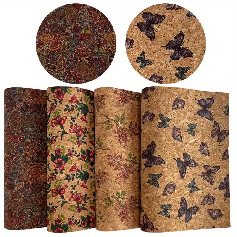 Faux Leather - Southwest Paradise (4pc) (8.2" x 11.8")