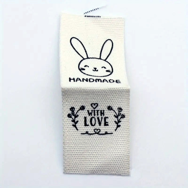 Handmade With Love Animal & Bow Tags