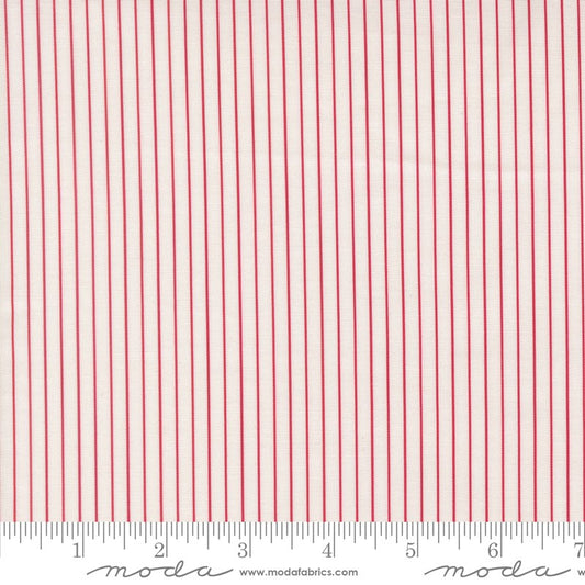 Bonbon Jar - Walk the Line in Red - Jen Kingwell - Moda (Pre-order: Feb 2027)