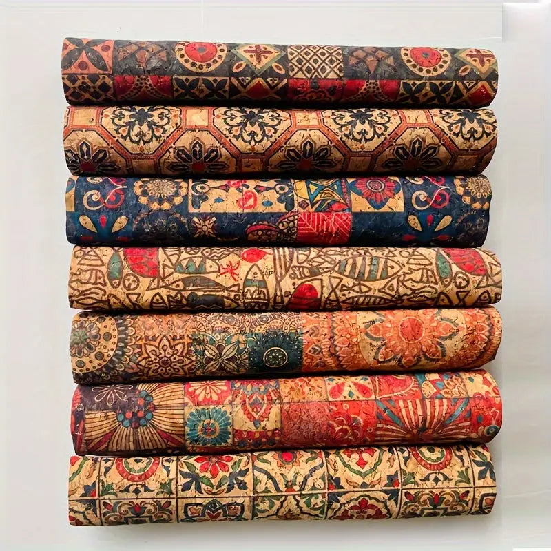 Faux Leather - Boho Tapestry (7pc) (8.2" x 11.8")