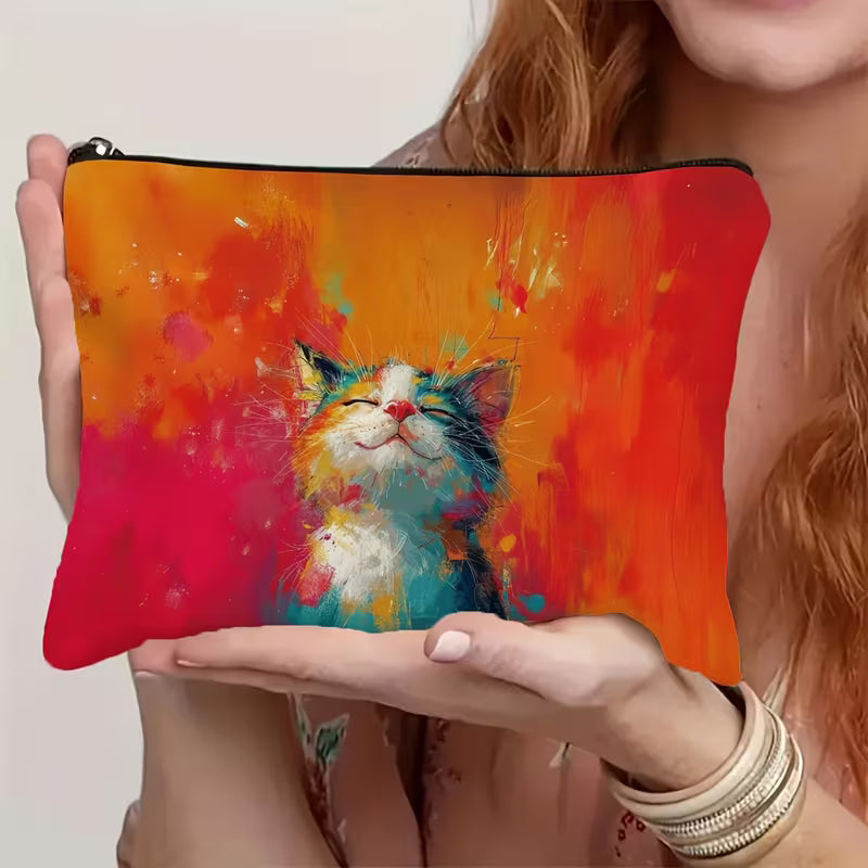 Sew n' Stash Bag - Happy Whiskers