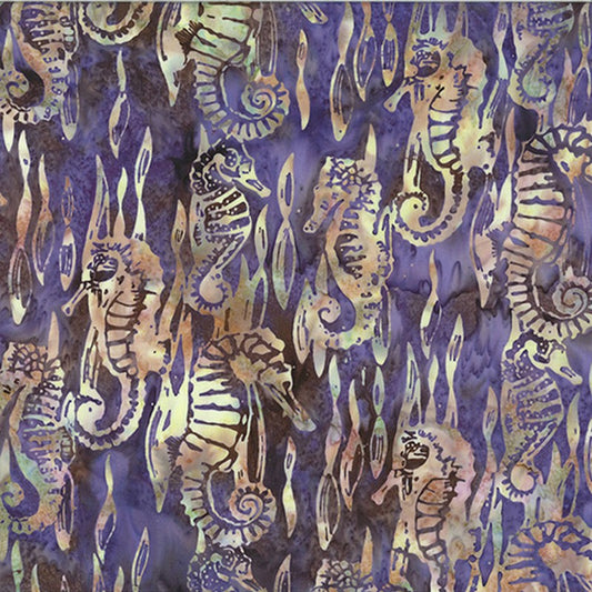 Bali Batiks - 2003-34 in Eggplant - Hoffman Fabrics