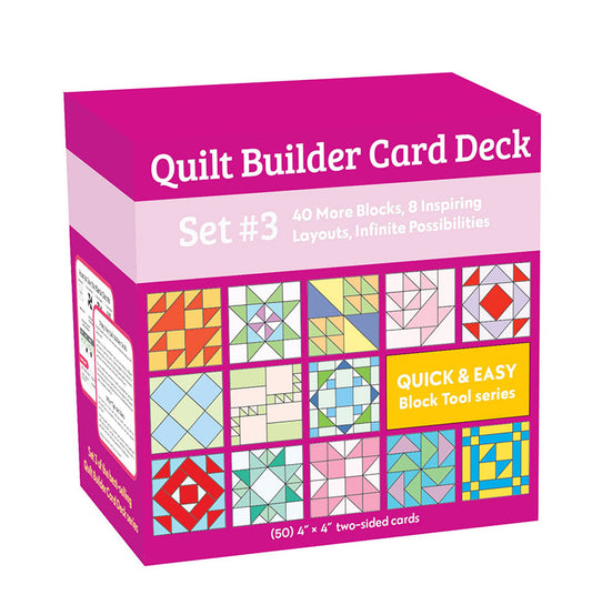Quilt Builder Card Deck #3 - C&T Publishing  (Pre-order: May 2024)