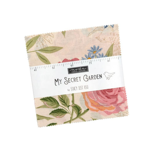 My Secret Garden - Charm Pack - Stacy Iest Hsu - Moda (Pre-order: Aug 2026)
