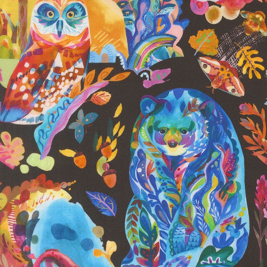 Northern Brights - Main in Night Sky - Amarilys Henderson - Moda