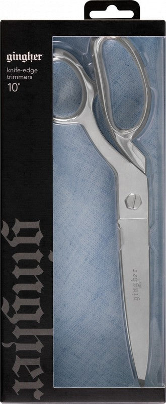 Gingher - 10" Knife Edge Bent Scissor (Pre-order: May 2024)