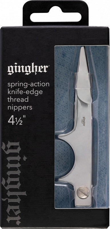 Gingher - 4.5" Knife Edge Thread Snips (Pre-order: May 2024)