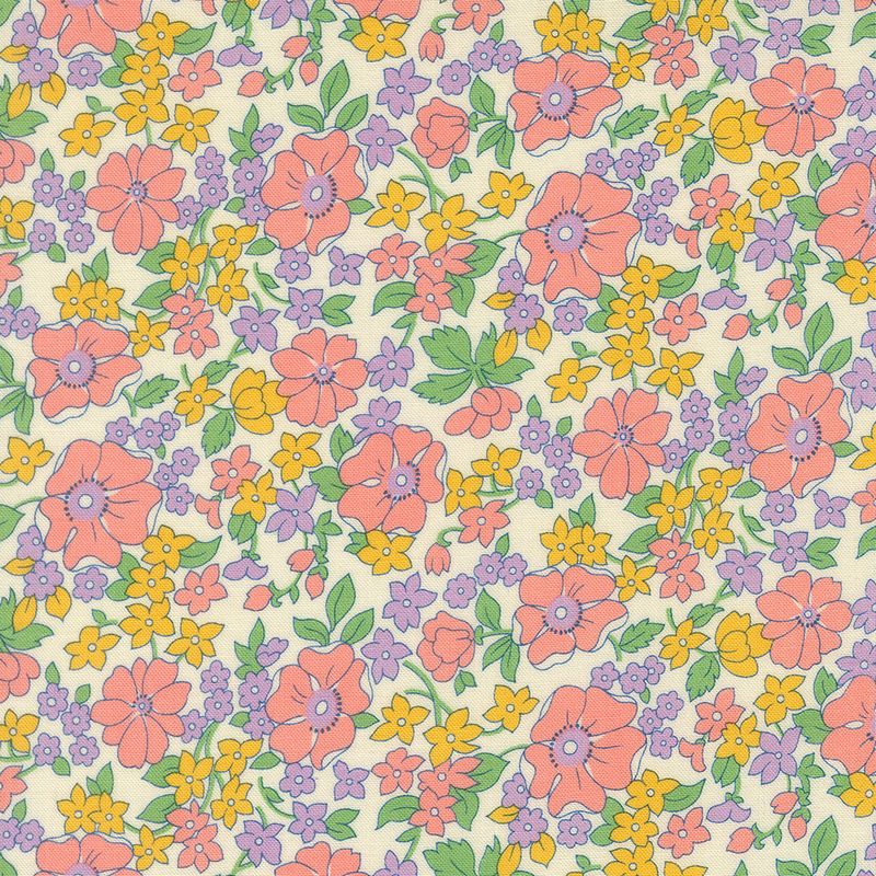 30's Playtime Iris's Garden - Charm Pack - Linzee Kull McCray - Moda (Pre-order: May 2027)