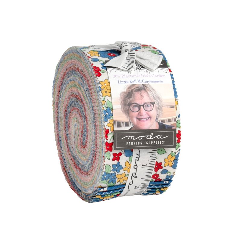 30's Playtime Iris's Garden - Jelly Roll - Linzee Kull McCray - Moda (Pre-order: May 2027)