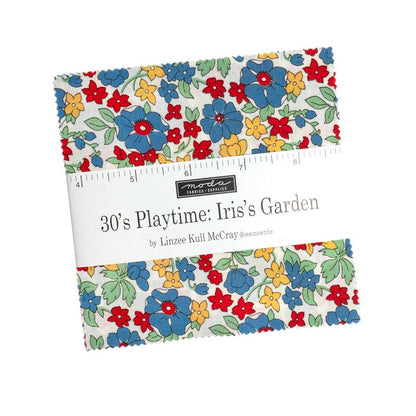 30's Playtime Iris's Garden - Charm Pack - Linzee Kull McCray - Moda (Pre-order: May 2027)