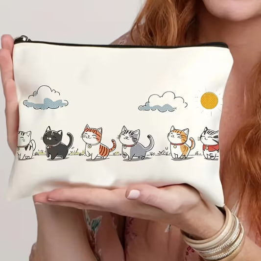 Sew n' Stash Bag - Kitty Walk