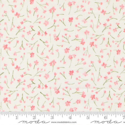 Sweet Cecily - Forget Me Not in Rose - Janet Clare - Moda (Pre-order: Jan 2026)