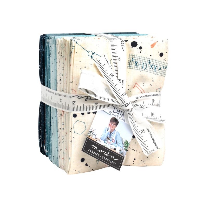 Data - Fat Quarter Bundle - Janet Clare - Moda (Pre-order: Oct 2026)