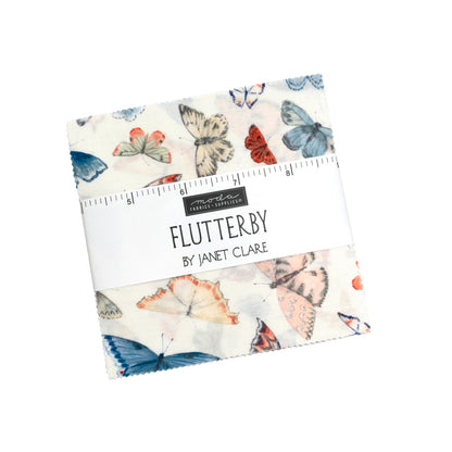 Flutterby - Charm Pack - Janet Clare - Moda (Pre-order: Mar 2027)