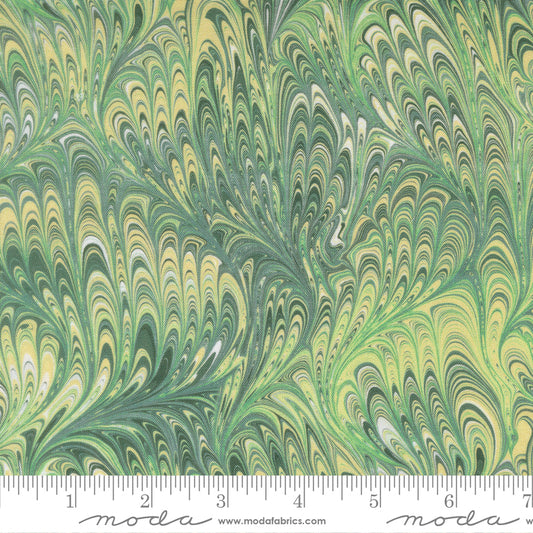Flutterby - Floating Ink in Brimstone - Janet Clare - Moda (Pre-order: Mar 2027)