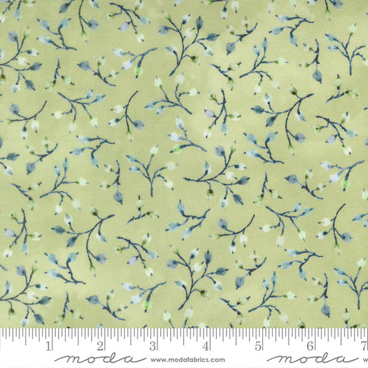 Flutterby - Honesty in Brimstone - Janet Clare - Moda (Pre-order: Mar 2027)