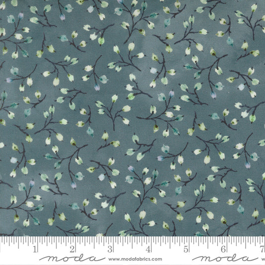 Flutterby - Honesty in Common Blue - Janet Clare - Moda (Pre-order: Mar 2027)