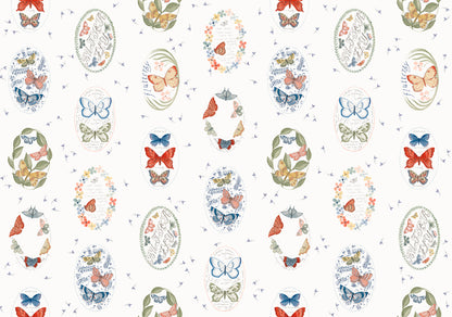 Flutterby - Fat Quarter Bundle - Janet Clare - Moda (Pre-order: Mar 2027)