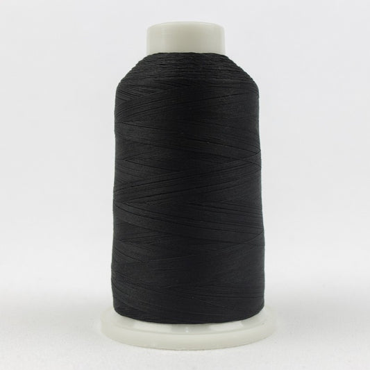 Konfetti - Black - Cotton 50wt 2500yd (2286m) - WonderFil Specialty Threads (Pre-order: June 2024)