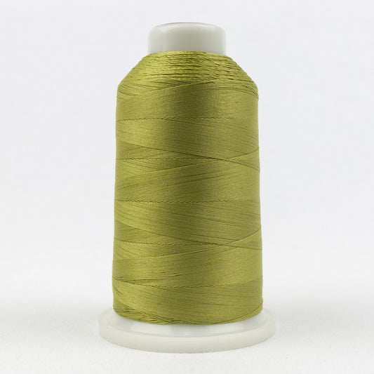 Konfetti - Brass Green - Cotton 50wt 2500yd (2286m) - WonderFil Specialty Threads (Pre-order: Jan 2026)