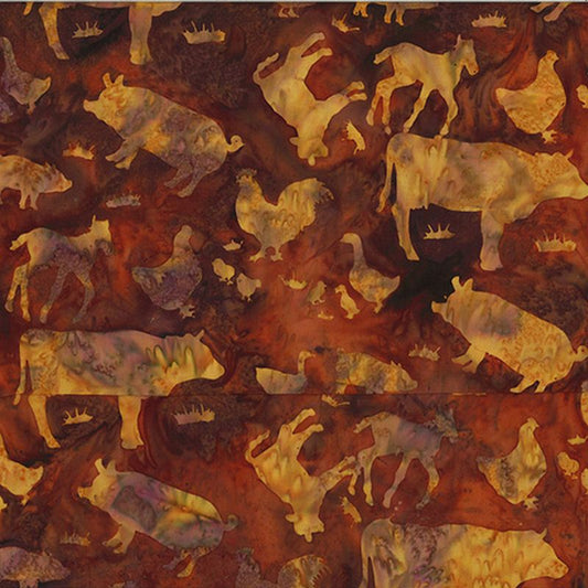 Bali Batik 2542-389 in Paprika - Hoffman