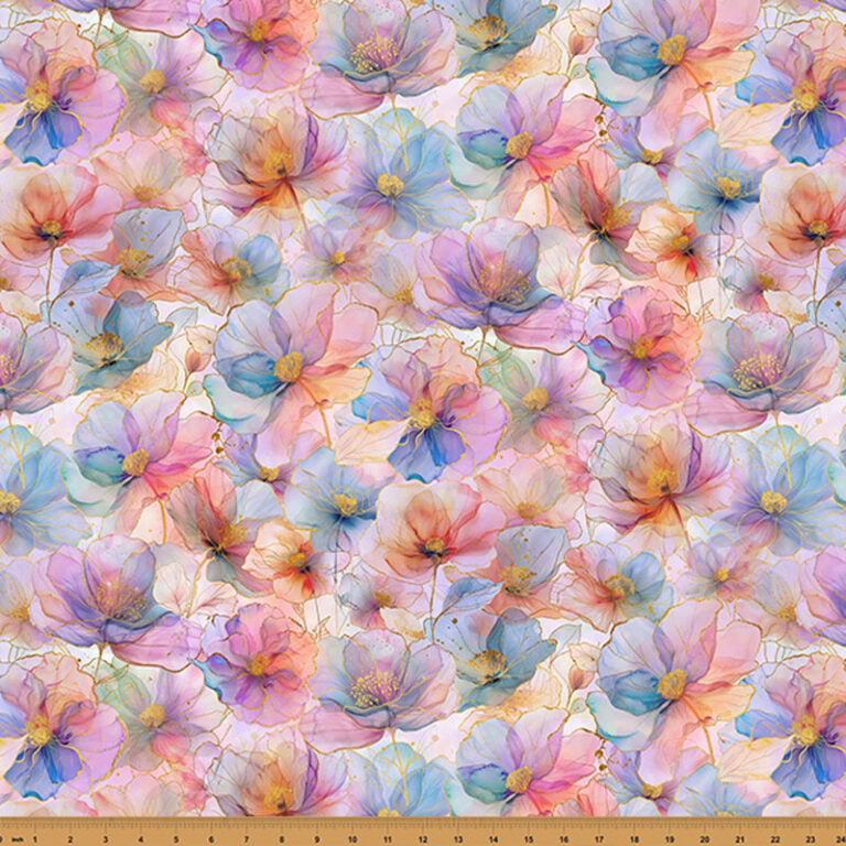 Flourish - Pastel 5625-135 - Hoffman