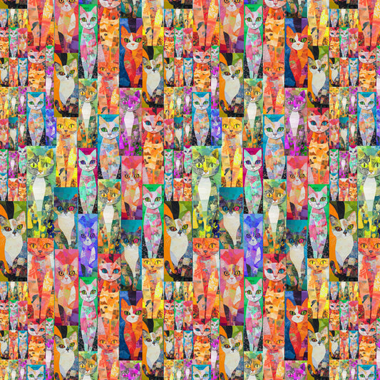Crafty Cats - 25715-734 - Rainbow Sweets - Hoffman