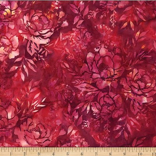 Bali Batiks - 2578-114 in Geranium - Hoffman Fabrics