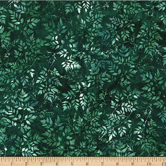 Bali Batiks - 2579-60 in Hunter - Hoffman Fabrics