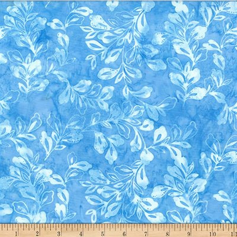 Bali Batiks - 2583-1 in Azure - Hoffman Fabrics