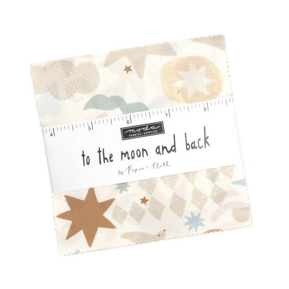 To The Moon & Back  - Charm Pack - Paper & Cloth Design Studio - Moda (Pre-order: Jan 2026)