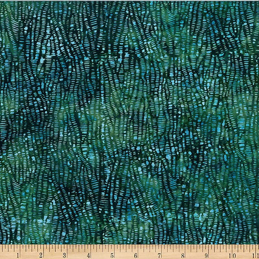 Bali Batiks - 2602-309 in Viridian - Hoffman Fabrics