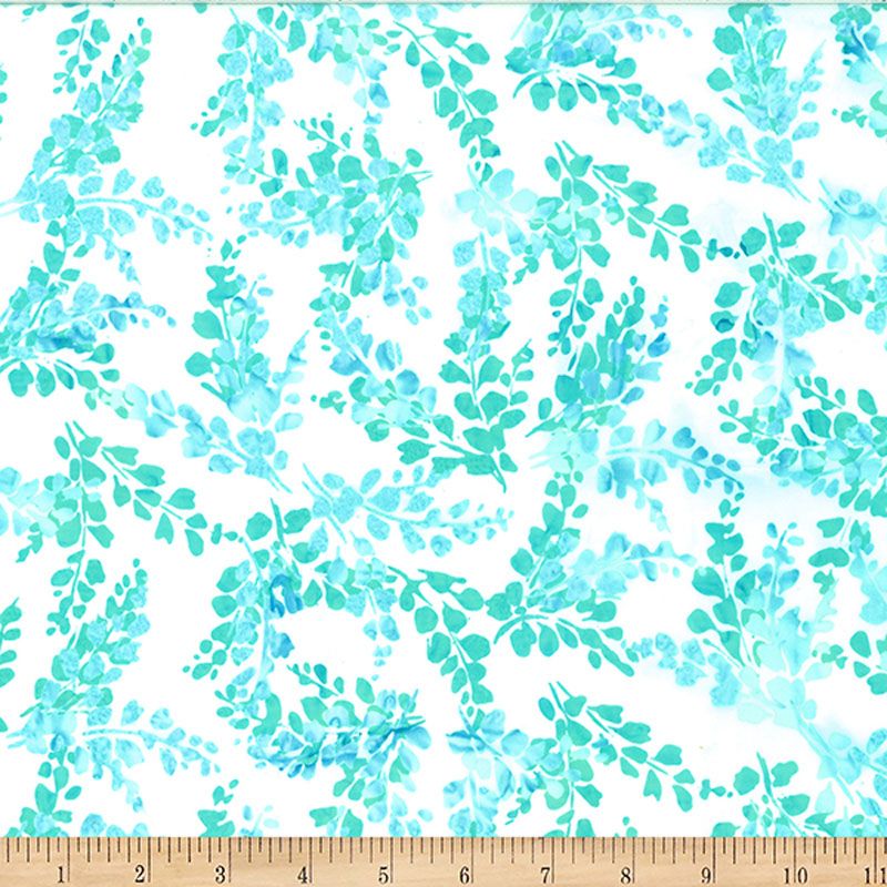 Bali Batiks - 2607-445 in Spearmint - Hoffman Fabrics
