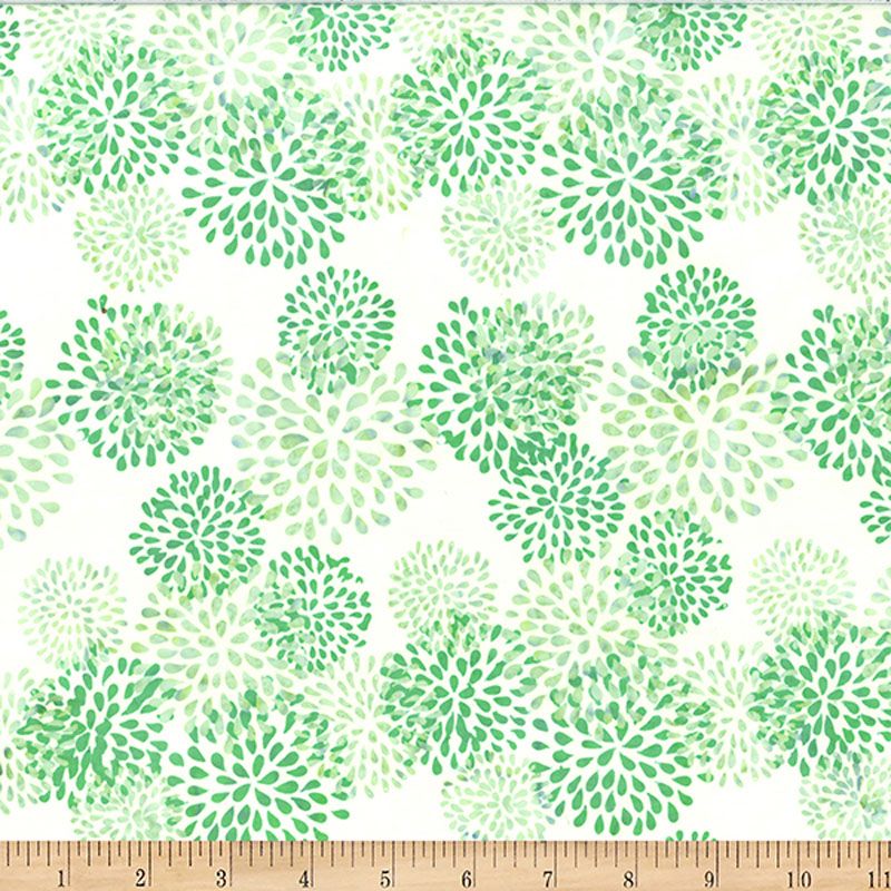 Bali Batiks - 2611-303 in Frog - Hoffman Fabrics