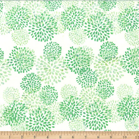 Bali Batiks - 2611-303 in Frog - Hoffman Fabrics