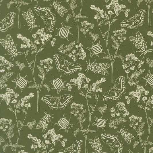 Petalush - Herb Garden in Moss - Kiley's Quilt Room - Moda (Pre-order: Aug 2026)