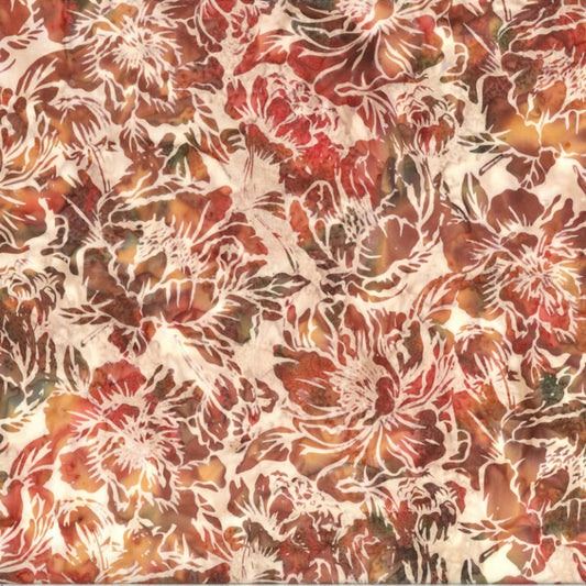 Bali Batik - Rosewood - Hoffman 2620-54