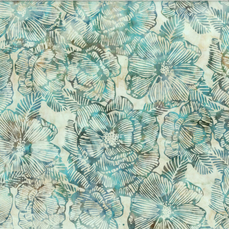 Bali Batik - Arctic Blue - Hoffman 2621-621 - Dinkydoo Fabrics
