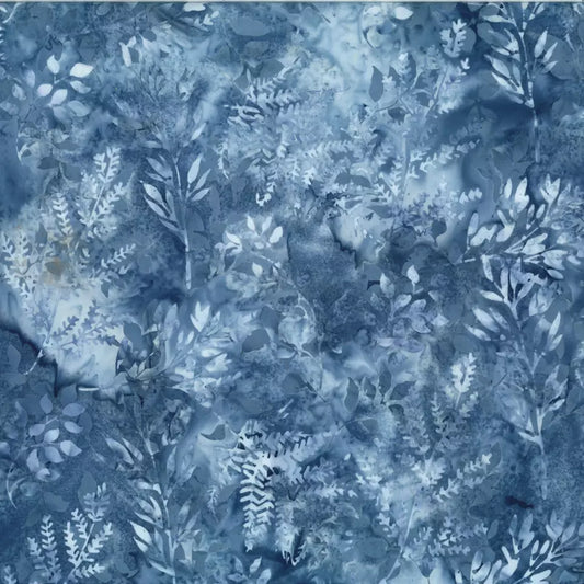Bali Batiks - 2627-65 in Denim - Hoffman Fabrics