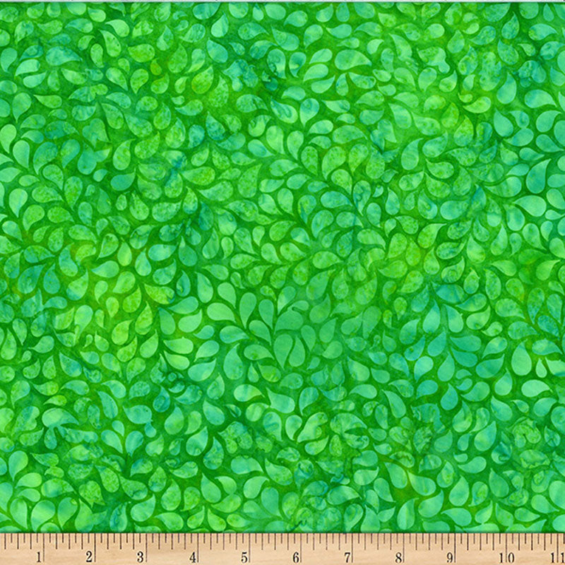 Bali Batiks - 2631-115 in Grass - Hoffman Fabrics