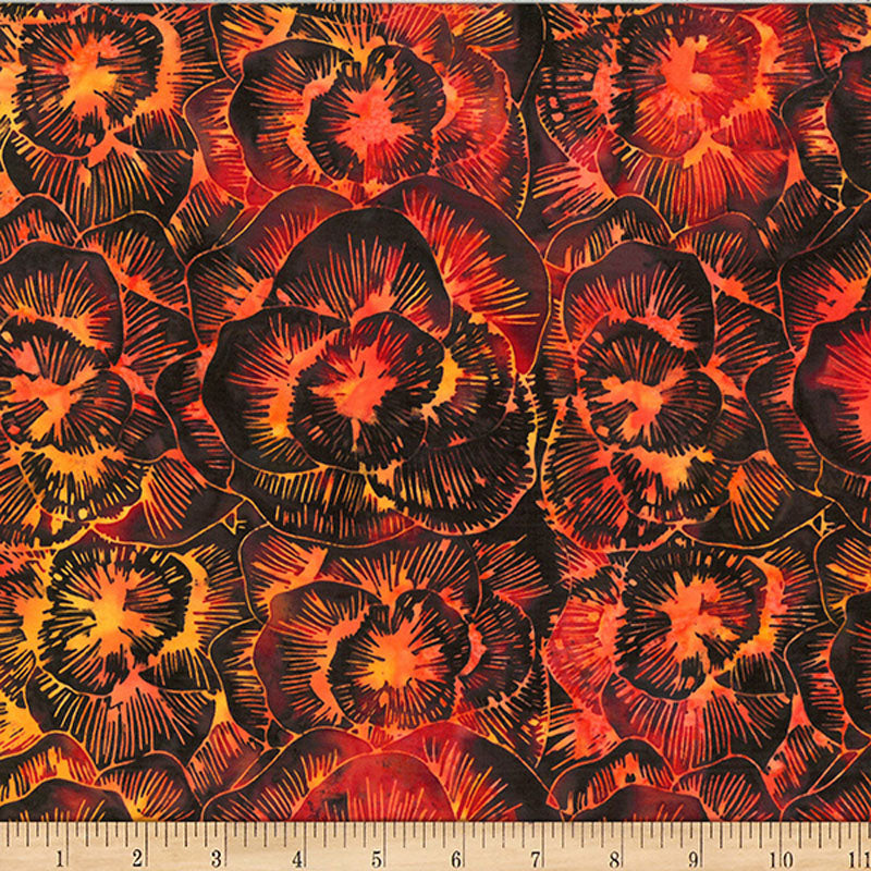 Bali Batiks - 2633-389 in Paprika - Hoffman Fabrics
